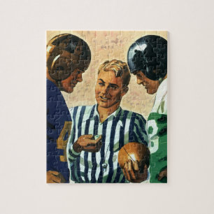 Puzzle Sports Vintage, Pièce de Toss de l'Arbitre de Foot