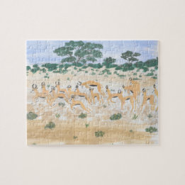 Puzzle Springbok