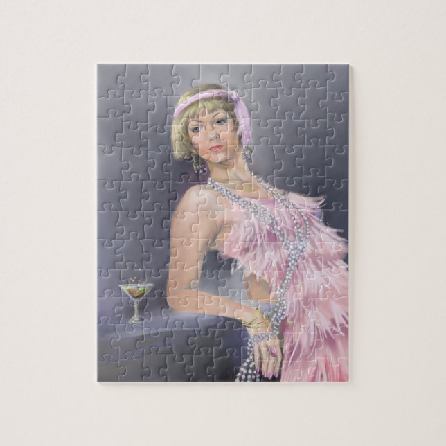 Puzzle Springtime Flapper (Vertical)