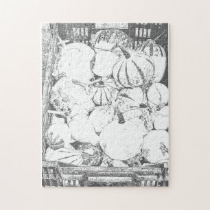 Puzzle - Squash à couleur