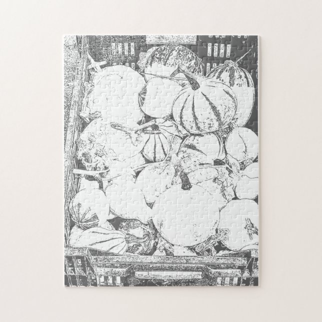 Puzzle - Squash à couleur (Vertical)