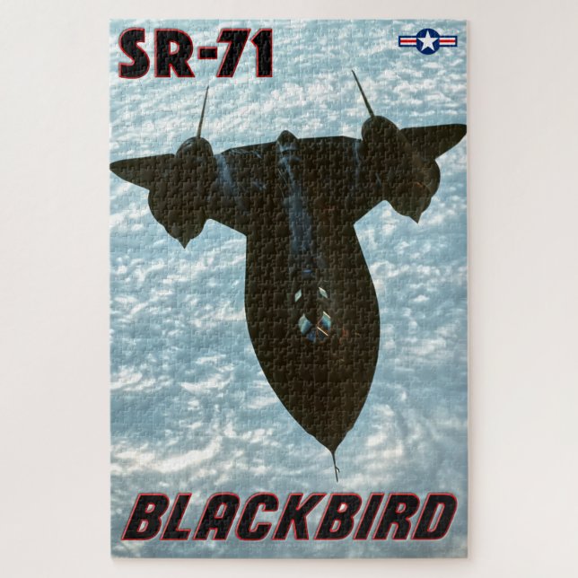 Puzzle SR-71 BLACKBIRD (20 x 30 POUCES) (Vertical)