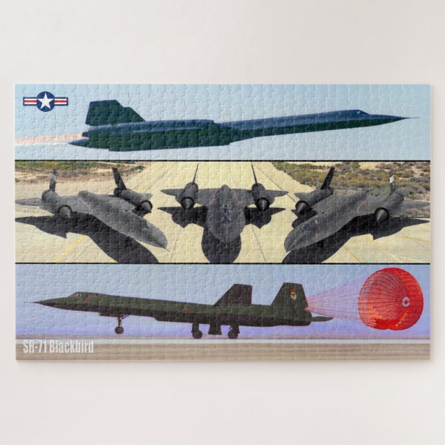 Puzzle SR-71 BLACKBIRD (20 x 30 POUCES) (Horizontal)