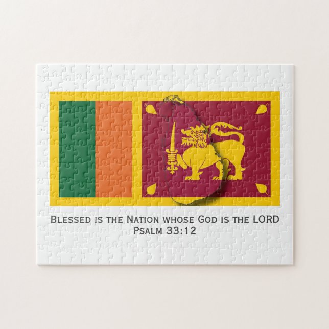Puzzle SRI LANKA | Blessed Nation | DRAG SRI LANKAN (Horizontal)