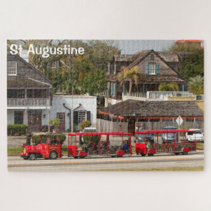 Puzzle St Augustine : train touristique, Floride 2
