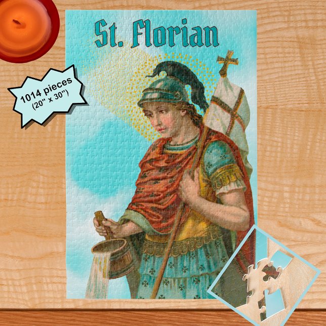 Puzzle St. Florian avec seau (Nuages; M 019) (Créateur téléchargé)