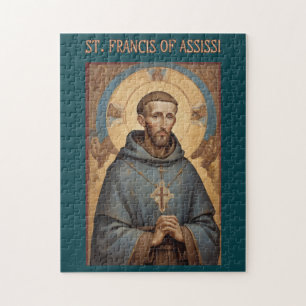 Puzzle St. François d'Assise catholique romain 252 pièces