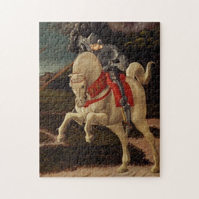 Puzzle St George et le dragon (détail), c.1470 (Vertical)
