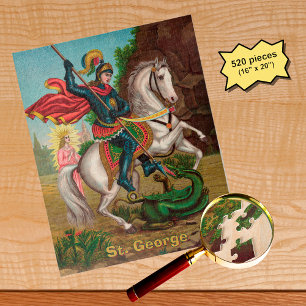 Puzzle St. George Secourt la princesse