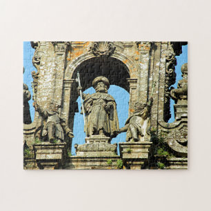 Puzzle St James, Santiago de Compostela Cathedral, Spain