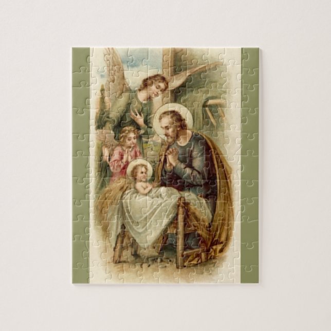 Puzzle: St. Joseph Nativity Jigsaw Puzzle (Vertical)