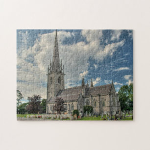 Puzzle St Margaret's Church Bodelwyddan Galles Jigsaw