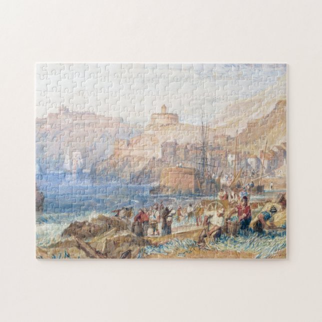 Puzzle St. Mawes Cornwall Joseph Mallord William Turner (Horizontal)