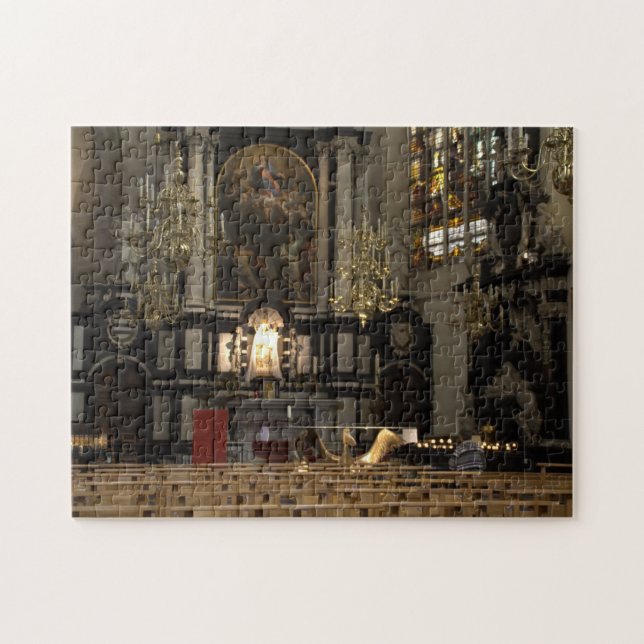 Puzzle St Michael et cathédrale de St Gudula, Bruxelles (Horizontal)