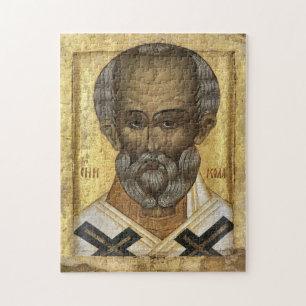Puzzle St. Nicholas l'icône orthodoxe de l'ouvrier des me