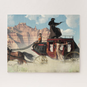 Puzzle Stagecoach Chase