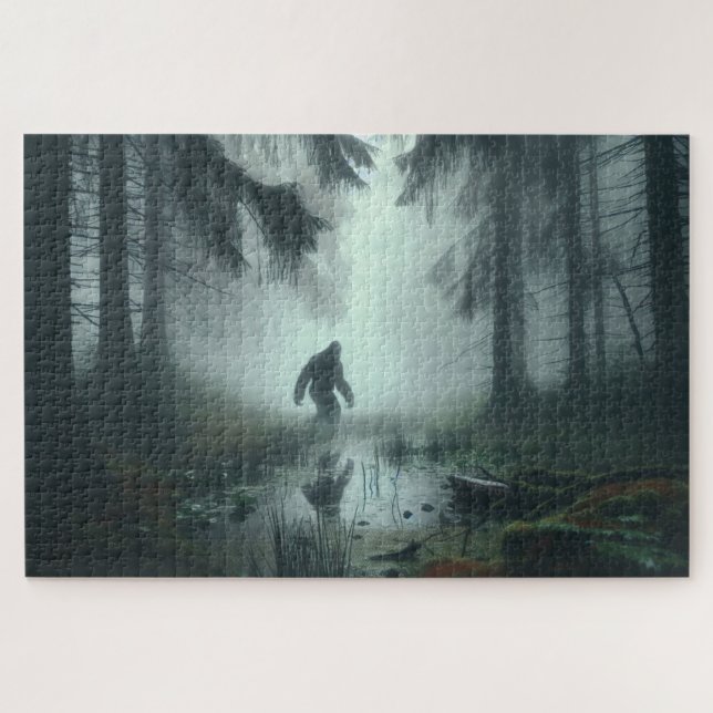 Puzzle Stalker De Marécage, Pied De Feu, Cryptid (Horizontal)