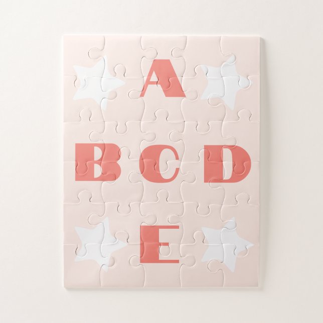 Puzzle Star ABCDE (Vertical)