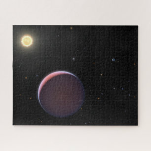 Puzzle Star Kepler 51 et Trois planètes géantes comme le 