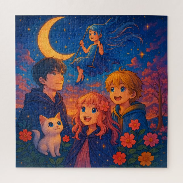 Puzzle "Starlit Dreams - Moonlight Imaginaire Puzzle" (Vertical)