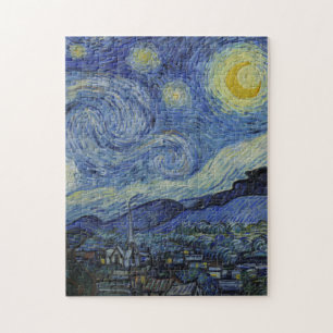 Puzzle Starry Night by Vincent Van Gogh / famous art