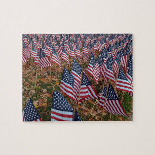 Puzzle Stars and Stripes nos vétérans