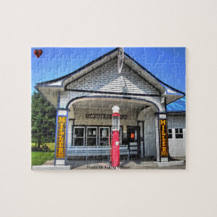 Puzzle Station-service de la route 66