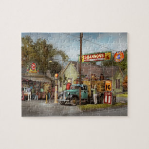 Puzzle Station-service - Supercarburants Shannon 1939