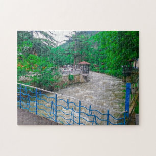 Puzzle Station thermale de Borjomi en Géorgie dans le Cau