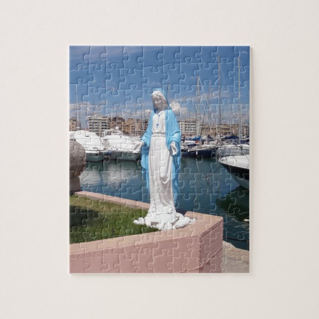 Puzzle Statue de Vierge Marie (Vertical)