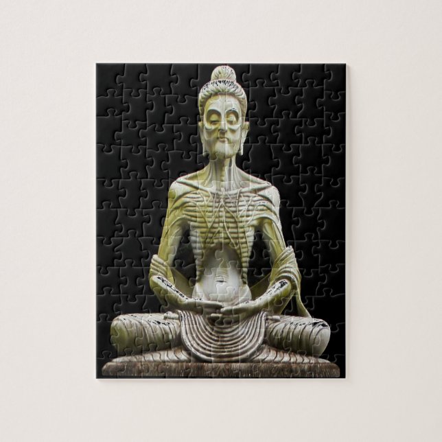 Puzzle Statue du Bouddha affamé Photo (Vertical)
