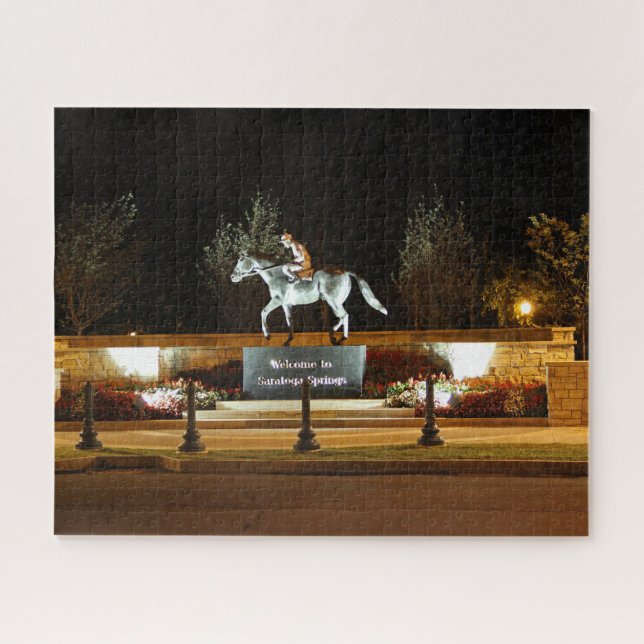Puzzle Statue du Cheval Natrive Dancer Saratoga Jigsaw Pu (Horizontal)