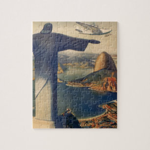 Puzzle Statue du Christ Rédempteur, Rio De Janeiro, Brési