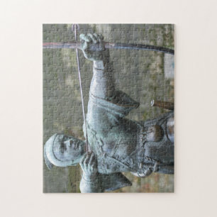Puzzle Statue Nottingham de Robin Hood