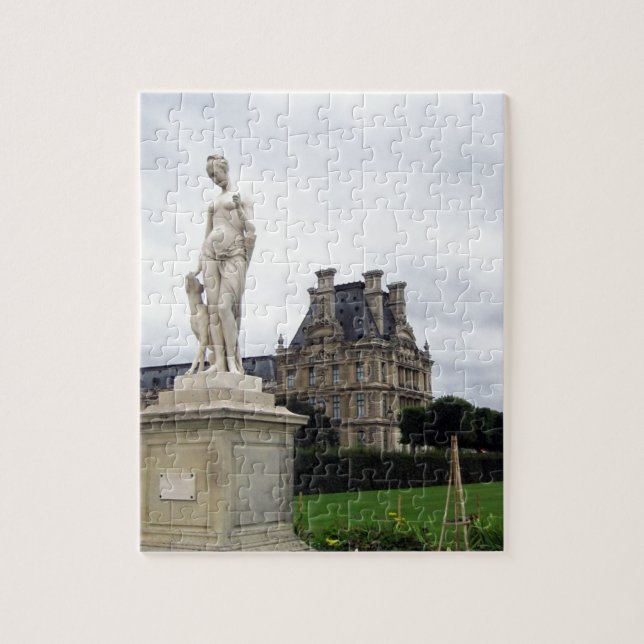 Puzzle Statue sur le Louvre (Vertical)