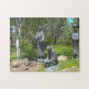 Puzzle Statues dans le parc Ottawa.