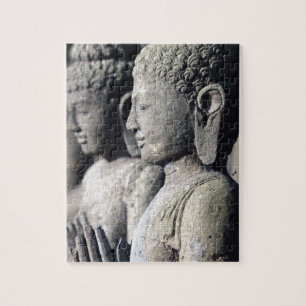 Puzzle Statues de Bouddha en pierre