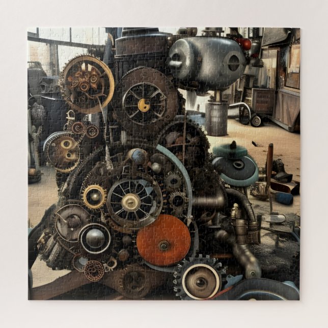 Puzzle Steampunk Barnicle Périphérique de Flux de Temps d (Vertical)