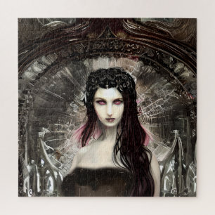 Puzzle Steampunk Fallen Angel Art sombre