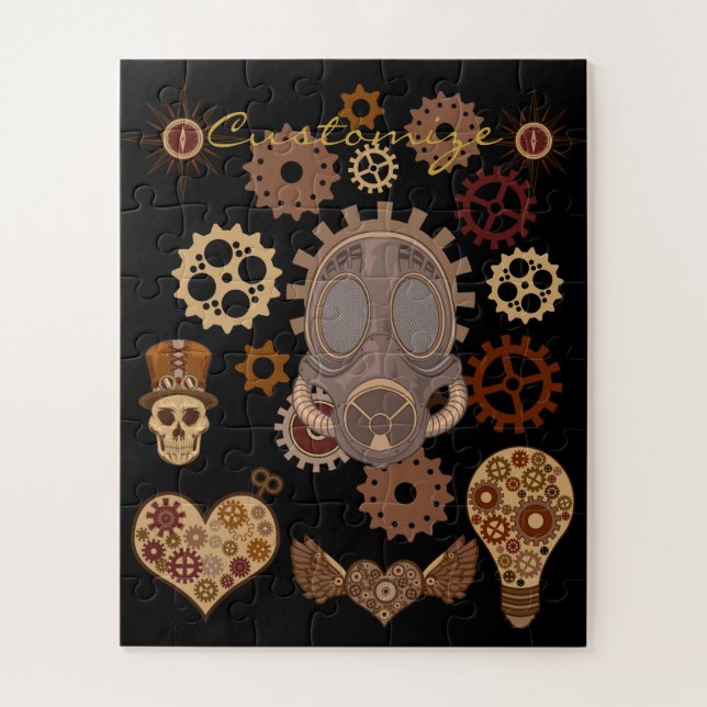 Puzzle Steampunk Thème Thunder_Cove (Vertical)