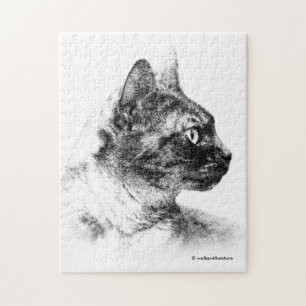 Puzzle Stella le chat gris