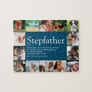 Puzzle Stepfather, Stepdad Définition 14 Photo Bleu