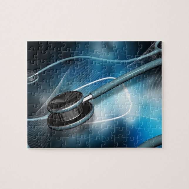 Puzzle Stéthoscopes Médicale d'infirmière (Horizontal)