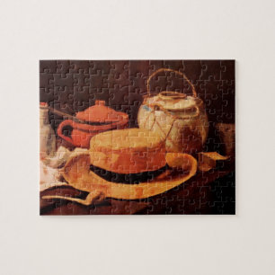 Puzzle Still Life Casquette de paille jaune par Vincent v