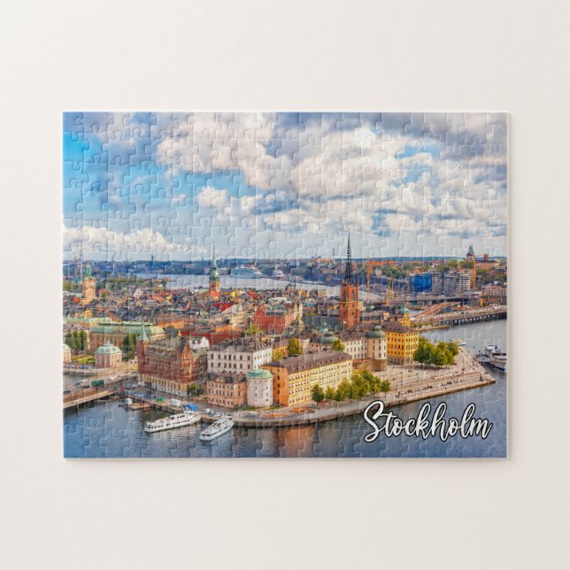 Puzzle Stockholm, Suède (Horizontal)