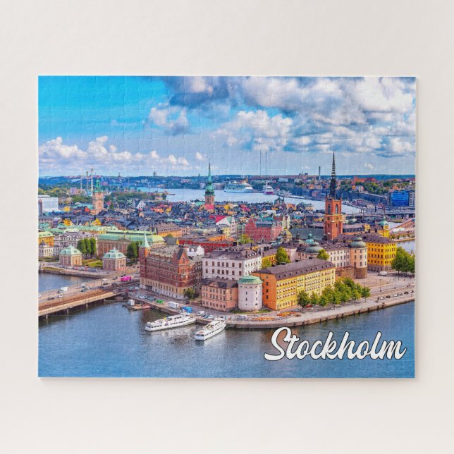 Puzzle Stockholm, Suède (Horizontal)