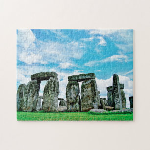 Puzzle Stonehenge Landmark Wiltshire England Photo