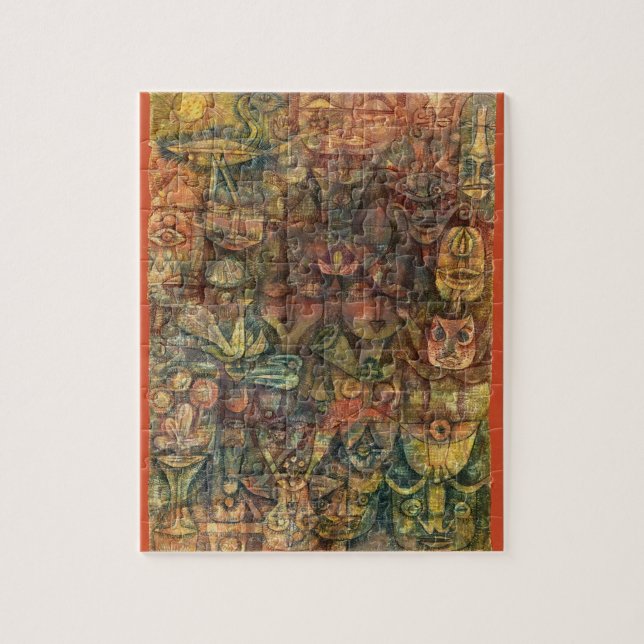Puzzle Strange Garden par Paul Klee (Vertical)