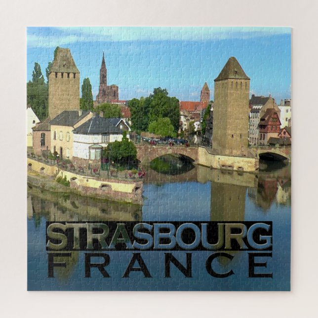 Puzzle Strasbourg (Vertical)