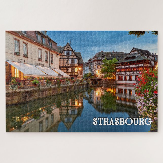 Puzzle Strasbourg, France (Horizontal)